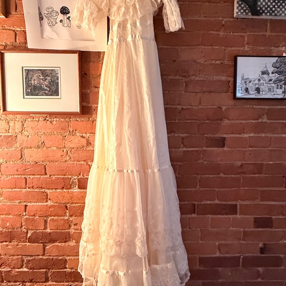 1970s gunne sax romantic renaissance dress - Picture 10 of 13
